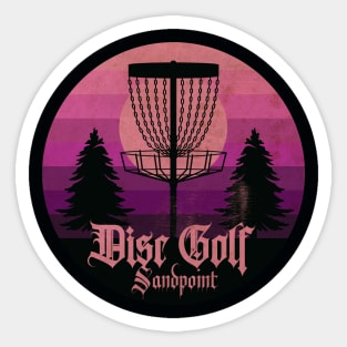 Disc Golf Sandpoint Sunday Sticker